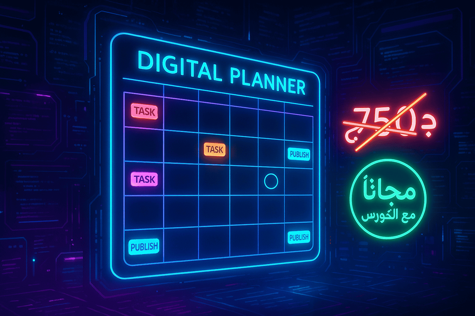 🗓️ Notion Content Planner – نظام تخطيط وجدولة كامل