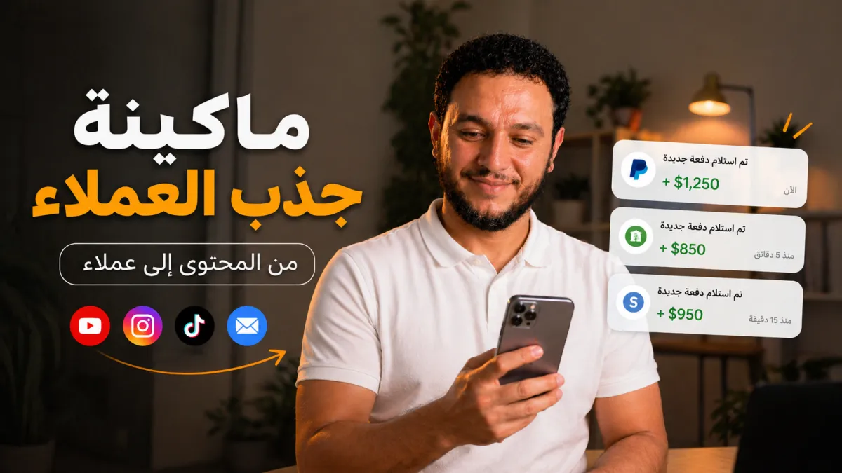 ماكينة جذب العملاء 🥇